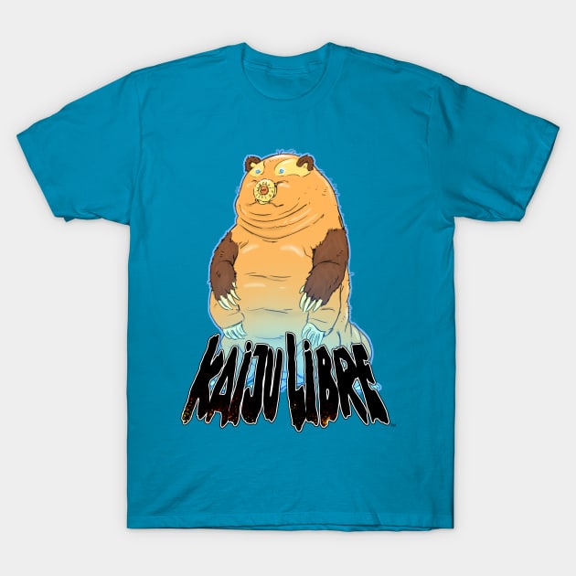 "KAIJU LIBRE" - Oso T-Shirt by Arc Welder Studios, LLC.